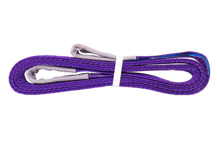 Élingue, sangle de levage HEFFA 2 m/30 mm/1 t avec boucles