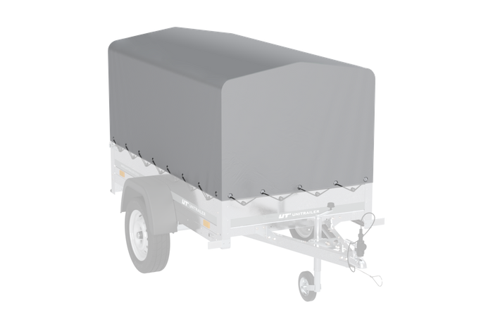 Bâche arceau h-800 UNITRAILER bâche pour remorque 200x106cm GARDEN 200 KIPP
