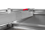 Poutre latérale UNITRAILER pour sécuriser la cargaison 2400-2700 mm