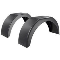 Kit de deux garde-boue pour remorque 13-14" DOMAR D20122 passages de roues plats 770/200mm