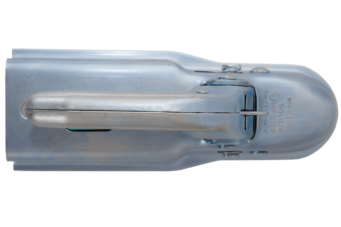 Attelage à boule KNOTT KQ14-C pour remorque de 1400 kg avec timon carré de 70 mm