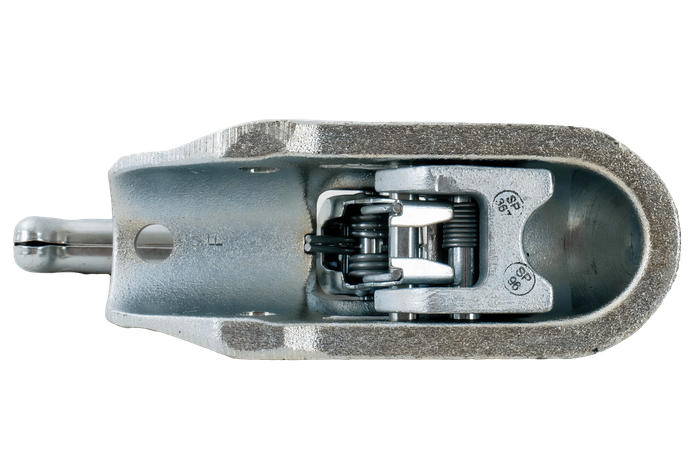 Attelage à boule WINTERHOFF WW30-D3-K1414 pour remorque 3000kg avec timon tubulaire de 50mm, fonte