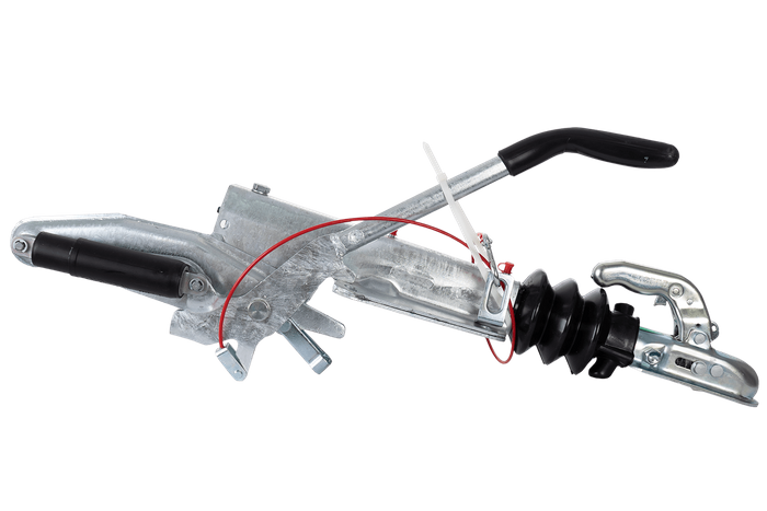 Dispositif de dépassement KNOTT KF13E avec attelage KK14B pour remorque de 1400 kg avec timon de type V