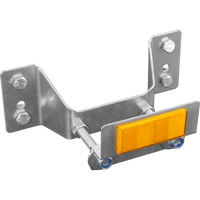 Support de montage de roue de secours UNITRAILER GARDEN KIPP avec réflecteur