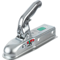 Attelage à boule KNOTT K7.5-L pour remorque de 750kg avec timon carré de 60mm