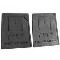 Kit de 2 bavettes en caoutchouc UNITRAILER, couvre-ailes 187/205mm