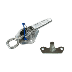 Attelage, charnière latérale avec fixation STEELPRESS ZB-15A+Z-15, fermeture excentrique complète du côté de la remorque