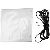 Bâche plate grise pour remorque Garden Trailer 230 KIPP