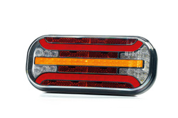 Feu arrière FRISTOM FT-230 LED baïonnette, 6 fonctions universel