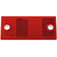 CATADIOPTRE ROUGE RECTANGULAIRE 90x40 mm à visser