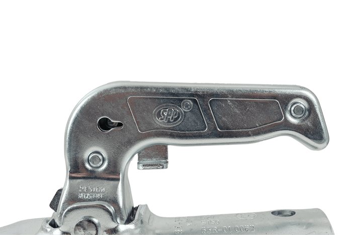 Attelage à boule STEELPRESS BC-3000.1D-00-00+Z2 pour remorque de 3 000 kg avec timon tubulaire de 35 à 50 mm