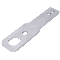 Crochet pour la fixation de sangles de transport UNITRAILER, longueur 223,5 mm