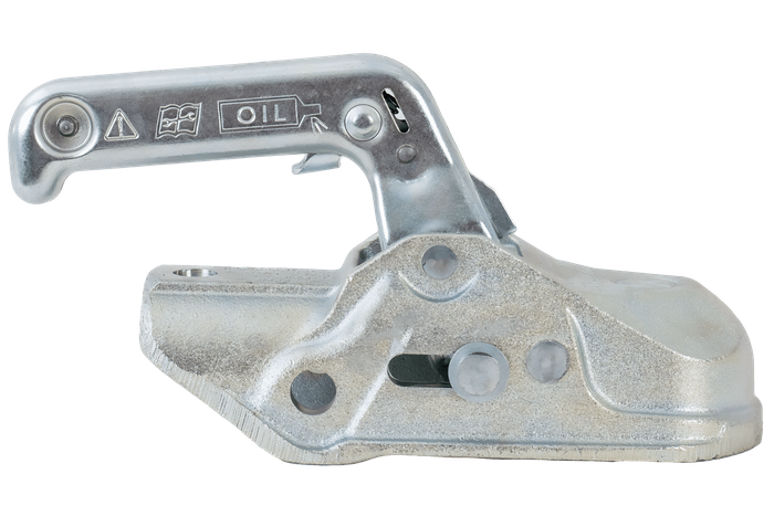 Attelage à boule WINTERHOFF WW30-D3-K1414 pour remorque 3000kg avec timon tubulaire de 50mm, fonte