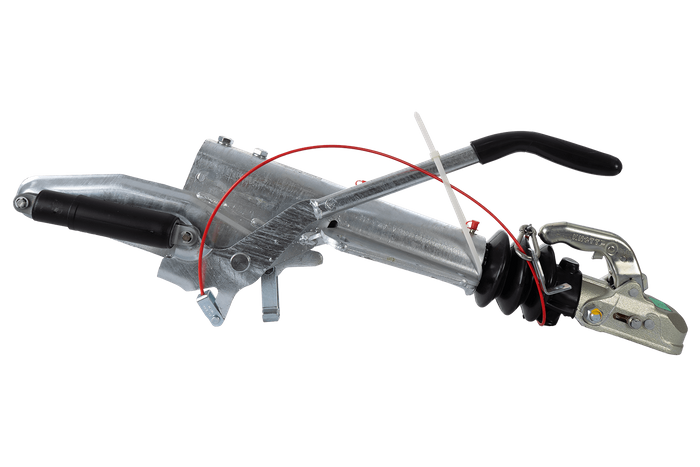 Dispositif de dépassement KNOTT KF27B avec attelage K27A pour remorque de 2700kg avec timon en V