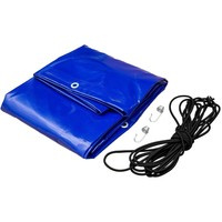 Bâche plate bleue pour le modèle de remorque Garden Trailer 264 KIPP
