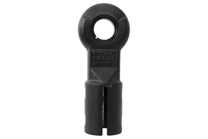 Anneau d'attelage de remorque à œil KNOTT KK6220S pour remorque de 3500 kg avec timon tubulaire de 60 mm