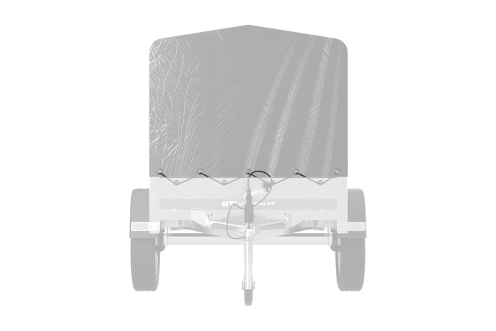 Bâche arceau h-800 UNITRAILER bâche pour remorque 200x106cm GARDEN 200 KIPP