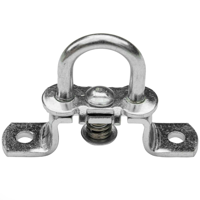 Poignée latérale rotative BOZAMET h-17mm, crochet de fixation