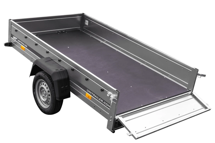 Remorque pour auto 230 x 125 cm Garden Trailer 230 KIPP