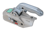 Attelage à boule KNOTT K27-B pour remorque de 2 700 kg avec timon tubulaire de 45 mm, en fonte