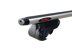 Barres de toit en aluminium Mont Blanc AMC 5414-A49 pour rails intégrés