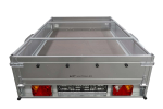 Arceau de remorque H-0 avec bâche plate grise GARDEN TRAILER 200 KIPP