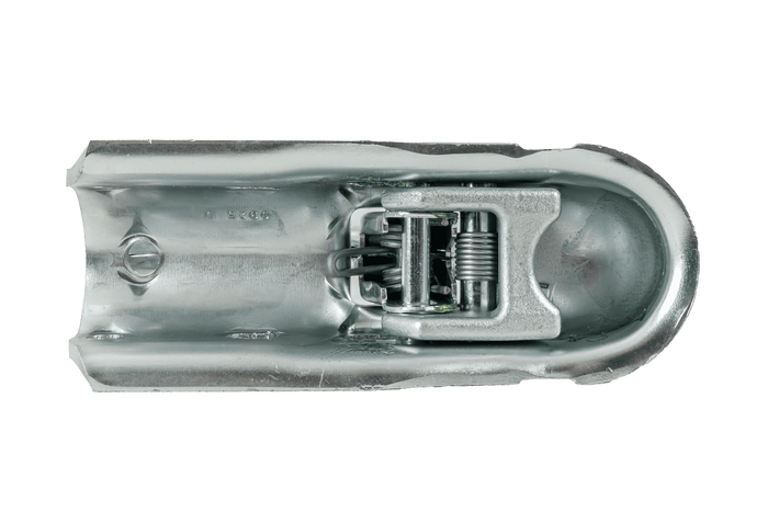 Attelage à boule STEELPRESS BC-3000.1D-00-00+Z2 pour remorque de 3 000 kg avec timon tubulaire de 35 à 50 mm