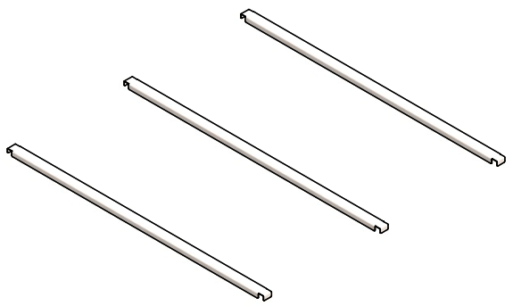 Arceau H-0 avec bâche plate  205 x 130 cm do GARDEN TRAILER 201 KIPP