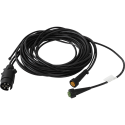 Faisceau électrique pour installation remorque, ASPÖCK 5 m, fiche 7 broches, baïonnettes 2x 5 broches