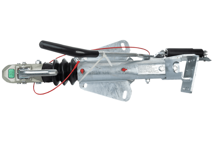 Dispositif de dépassement KNOTT KF27B avec attelage K27A pour remorque de 2700kg avec timon en V et support de roue de support