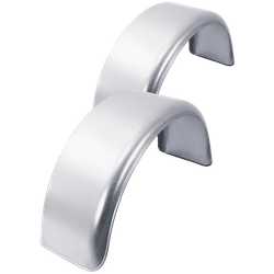 KIt de deux garde-boue pour remorque DE HAAN HR 2480 15-16", passages de roues 800/240mm