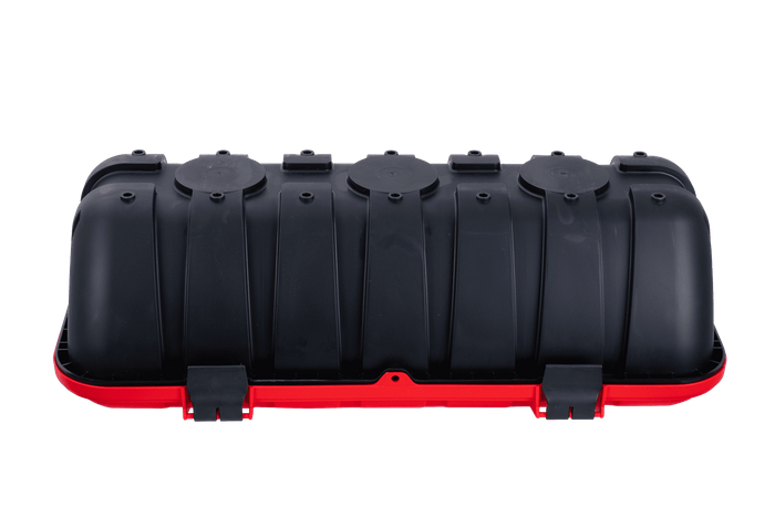 Caisse,  boîte extincteur 9/12kg DAKEN 82510 STRIKE 707x322x239mm rouge