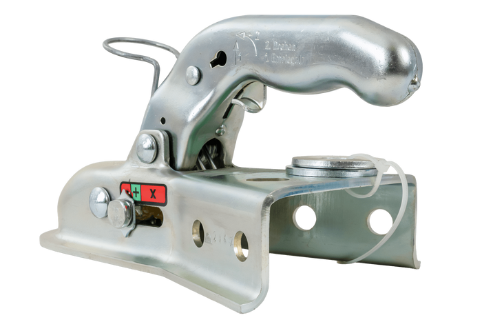 Attelage à boule KNOTT 6E0176.001 pour remorque de 750 kg avec timon en V