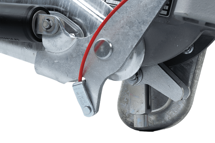 Dispositif de dépassement KNOTT KFG35D avec attelage K35C pour remorque de 3500kg avec timon en V