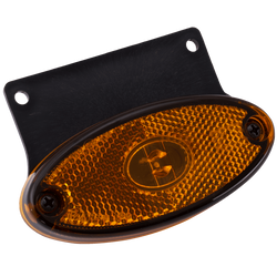 Feu de gabarit LED ASPÖCK FLATPOINT II, ​​orange, universel, avec support