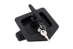 Serrure DAKEN 89010 avec poignée pour coffre à outils WELVET