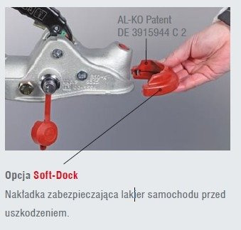 Protection pour tête d'attelage AL-KO Soft Dock AK7/AK270/AK160