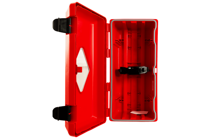 Boîte, caisse extincteur 6kg DAKEN 82070 ADAMANT 611x310x247mm rouge