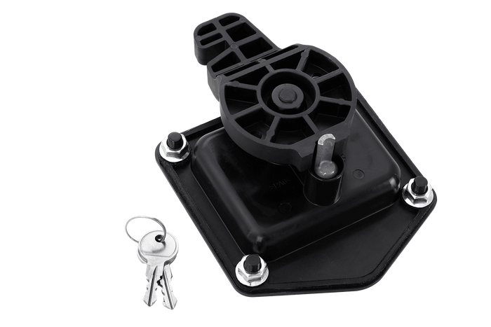 Serrure DAKEN 89020 avec poignée pour coffre à outils ARKA 