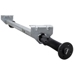 Essieu non freiné AL-KO OPTIMA pour remorque 750kg 1230mm 1610mm 4x100