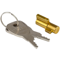 Serrure, insert antivol de tête d'attelage remorque UNITRAILER