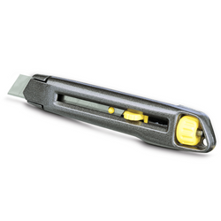 Cutter à lame cassable STANLEY Interlock,18 mm