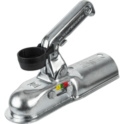 Attelage à boule WINTERHOFF WW8-C pour remorque 800kg avec timon tubulaire 70mm