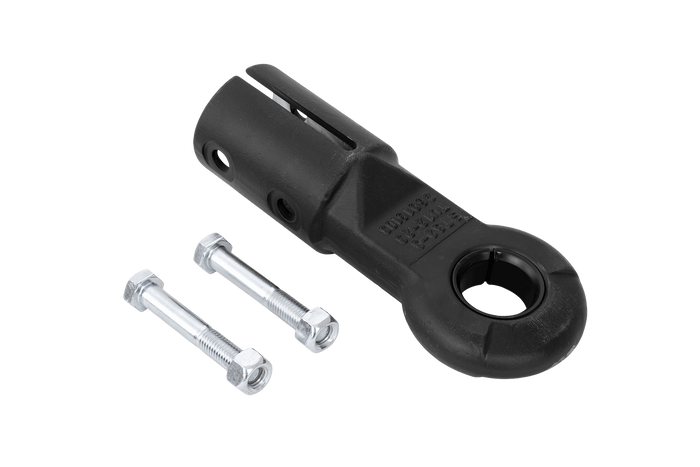 Anneau d'attelage de remorque à œil KNOTT KK6220S pour remorque de 3500 kg avec timon tubulaire de 60 mm