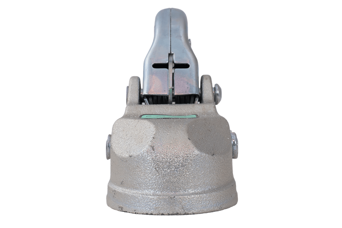Attelage à boule KNOTT K27-B pour remorque de 2 700 kg avec timon tubulaire de 45 mm, en fonte