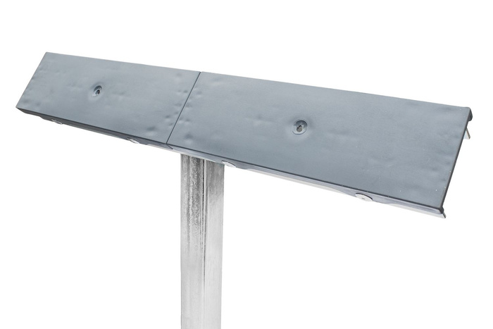 Support de patin double - PZ2 H=400 mm