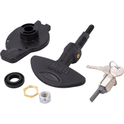 Serrure DAKEN 89040 avec poignée pour boîte à outils JUST