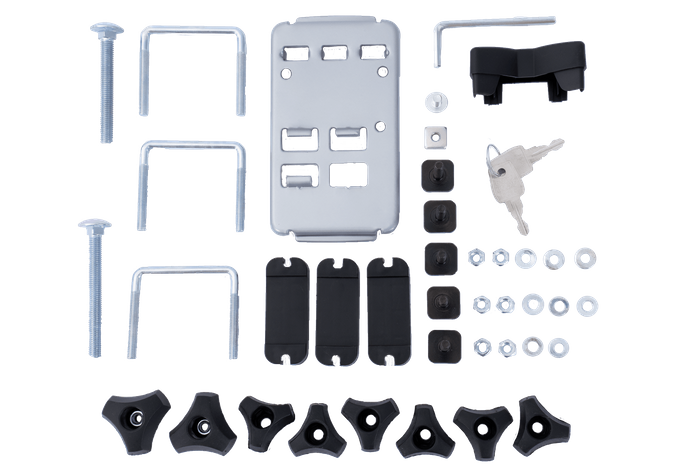 Porte-vélos, rack XIMPLIO CAMP-TOUR-M pour timon de remorque