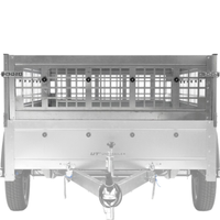 CÔTÉS GRILLAGÉS Unitrailer GARDEN TRAILER 201 KIPP