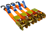Kit de quatre sangles de transport avec tendeur UNITRAILER 4m/25mm/0,68t